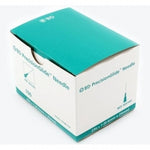 A sterile sealed box of 100 MedNeedles|MedPlus BD Precision Glide Needles.