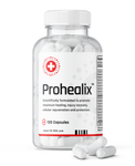 A bottle of Prohealix™ on a white background, offering GHK-Cu Serum Benefits.