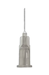 A white box labeled “Exel Sterile Disposable Needles 27G x ½” (Box of 100)” from MedPlus, containing 100 sterile, single-use needles, each individually wrapped for safety and compatible with Luer lock syringes. Price increased to $6.54 from $5.62 on 6/10/25.