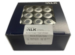 ALK 10ml Sterile Empty Glass Vial (Pack of 25); $38.31/pack (2/25/26). Borosilicate USP; lot number, expiry, and seal warning on label. Don’t use if seal is broken.
