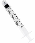 MedPlus Exel 3cc Luer Lock Syringes (LOW DEAD SPACE PLUNGER) Box of 100 without needles.