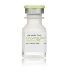 0.9% Sodium Chloride (10 mL bottle) –