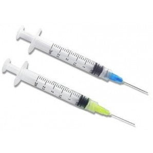 Exel 3cc Syringe and Needle (Box of 100)