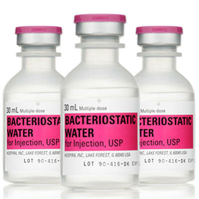 30ml Bacteriostatic Water for Injection (3 pack 