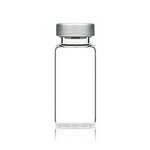 A 10ml Sterile Empty Glass Vial (each) by ALK on a white background.